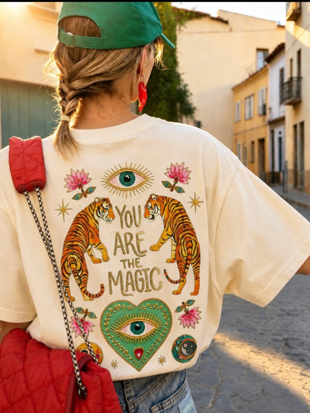 BOUTIQUE YOU ARE MAGIC TIGER TEE